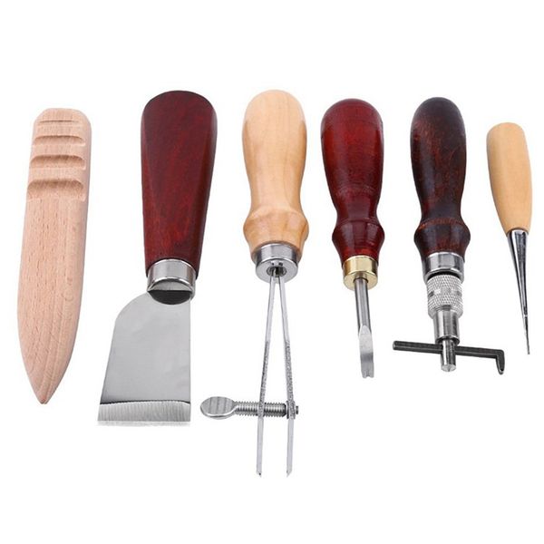 

leather crafting hand tool kit for hand sewing sewing saddle making diy