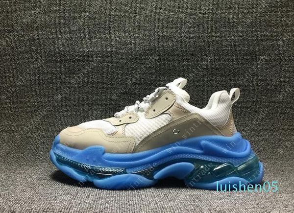 

2020 new fashion casual shoes 17fw triple-s dad for men's women black sports designer triple s shoes size 36-45 al05