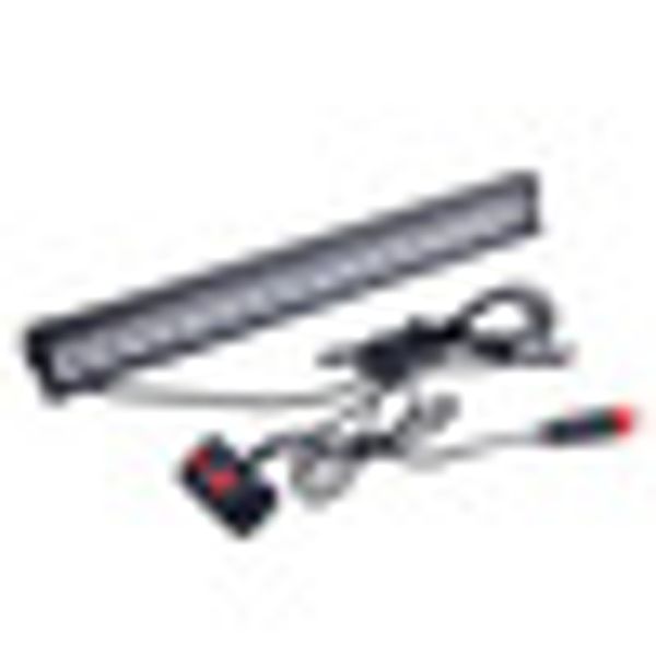 

12v flash strobe lamp 16 led car warning light bar blue on/off switch