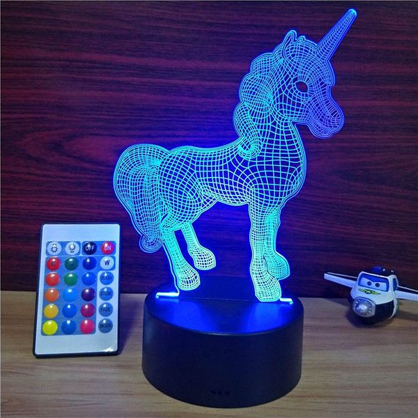 

3d night led light lamp base led 3d illusion night lights 7 colors changing for bedroom child room living shop cafe office