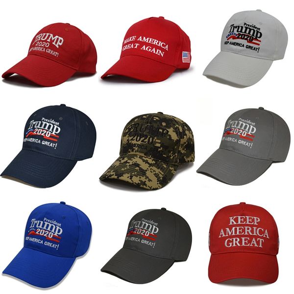 

2019 donald trump 2020 baseball cap make america great again hat star stripe usa flag camouflage sports outdoor cap epacket #291, Blue;gray