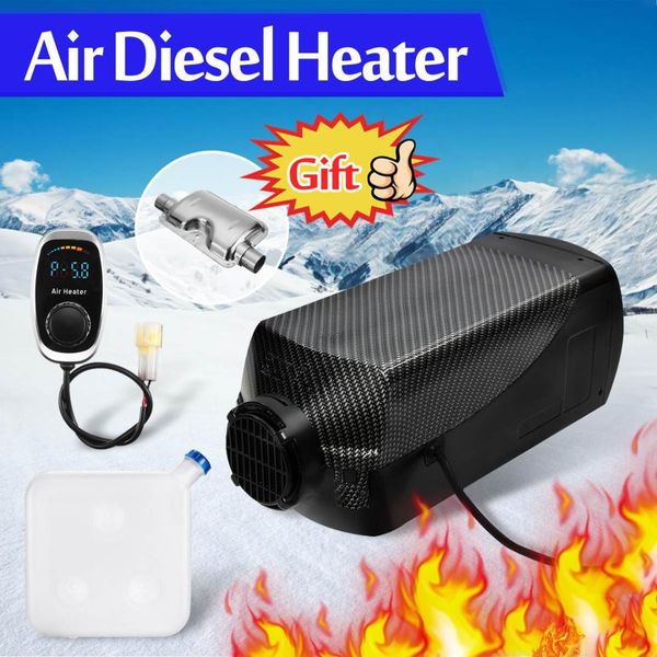 

hcalory 12v 3000w diesels air parking heater air heating lcd screen digital knob switch with for trucks bus car trailer