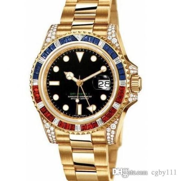 

GMT-MASTER. Гринвич типа II, 116759 Сару-78209Luxury часы 3A качество часы, кольцо с бриллиантом, д