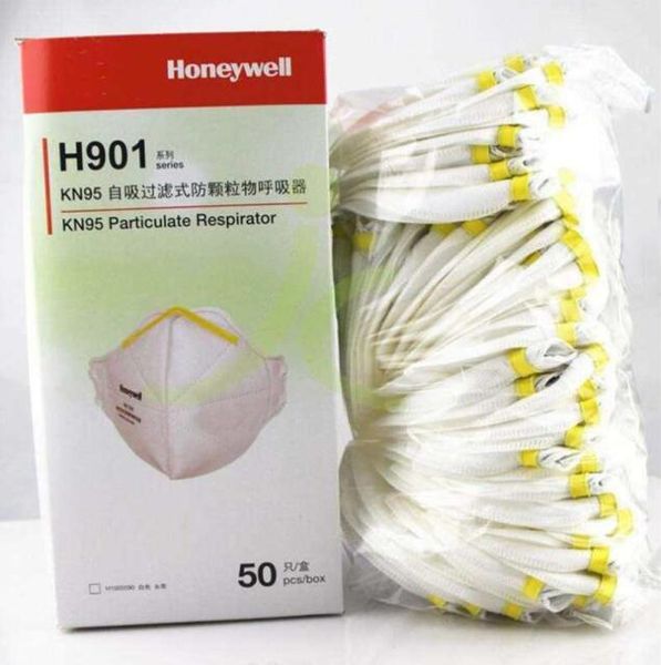 

2020 honeywell n95 mask particulate respirator ffp2 mask anti-dust reusable kn95 face mask with retail package 50pcs=1pack