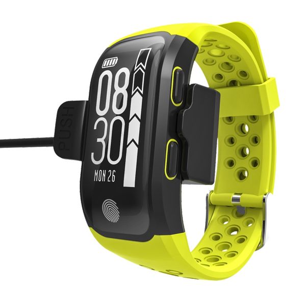 S908 misuratore di altitudine GPS braccialetto intelligente cardiofrequenzimetro fitness tracker orologio intelligente orologio da polso sportivo impermeabile per iPhone Android