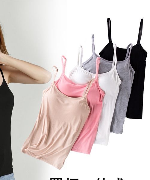 

variety_store women's 3-pack slim-fit tank 5color, White