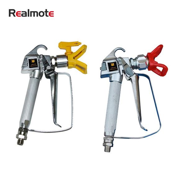 

realmote 3600psi high pressure airless latex paint spray gun spraying equipment mini air airbrush