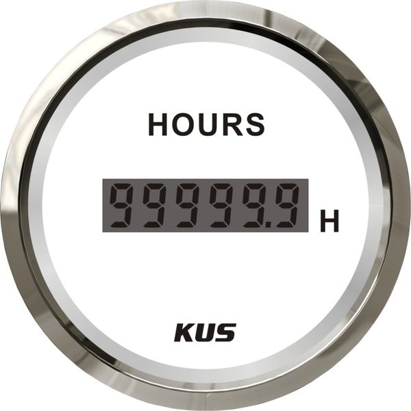 

warranted 2" 52mm hour meter hour gauge 12v 24v ky39202 with backlight