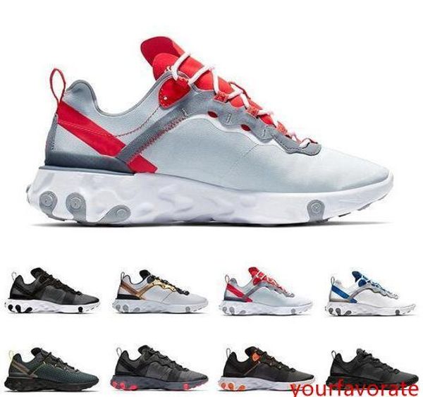 

2019 new react element 87 undercpver x upcoming men fashion luxury designer women shoes running sports sneakers shoes
