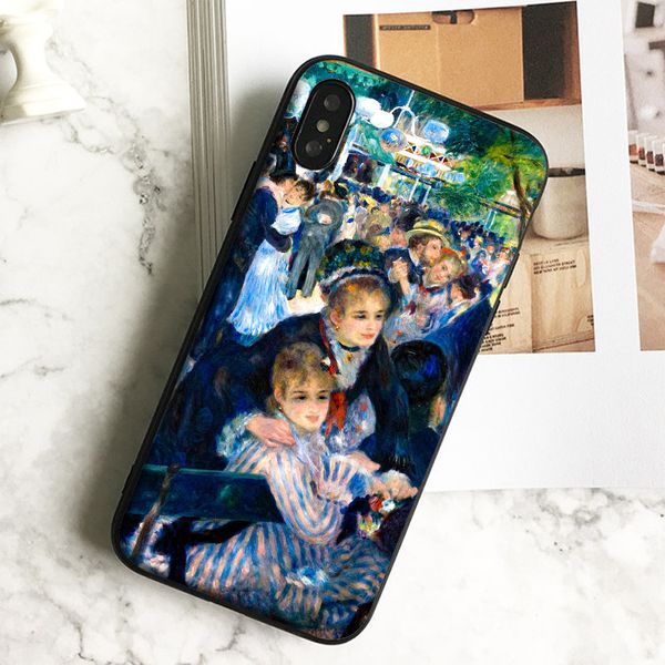 

fundas luxury dance party phone case for iphone 11 pro xs max xr 8 7 6s plus 5 se case soft black tpu silicone cover.