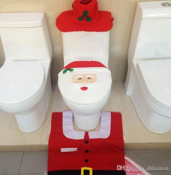 Ntoilet Santa Claus Ew Best Happy Santa Toilet Seat Cover Rug