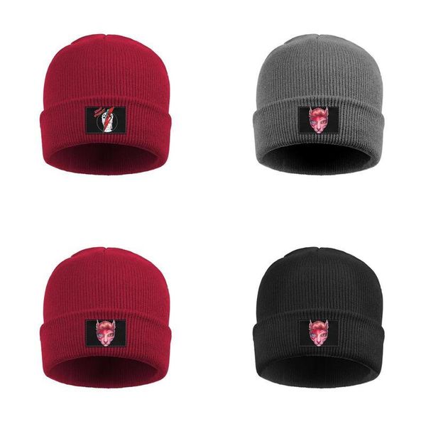 

fashion david-bowie-ziggy-stardust- fine knit beanie skull hats cool david-bowie-ziggy-stardust-pig david-bowie-aladdin-sane space 1, Blue;gray