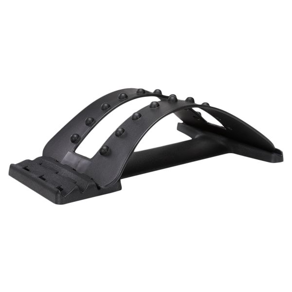 

back massager stretcher fitness massage equipment stretch relax stretcher lumbar support spine pain relief chiropractic
