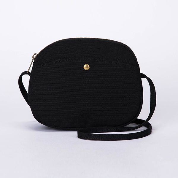 

casual canvas bag chic shoulder bag ins slung korean mini shell women