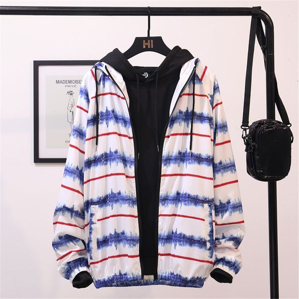 

2019 -2xl printing jacket casual men's fashion long-sleeved hooded coat sports coat zipper blouse drop shipping july23, Tan;black