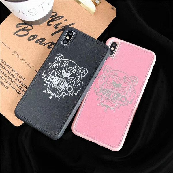 

чехол для телефона с тигровой головкой для iphone Xs max XR X 7 7plus 8 8plus 6 6plus Фирменный диза