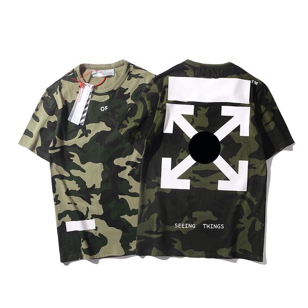 

Off brand white de igner hirt u a famou trend fa hion men t hirt limited edition cro arrow print cla ic t hirt couple ca ual t hirt