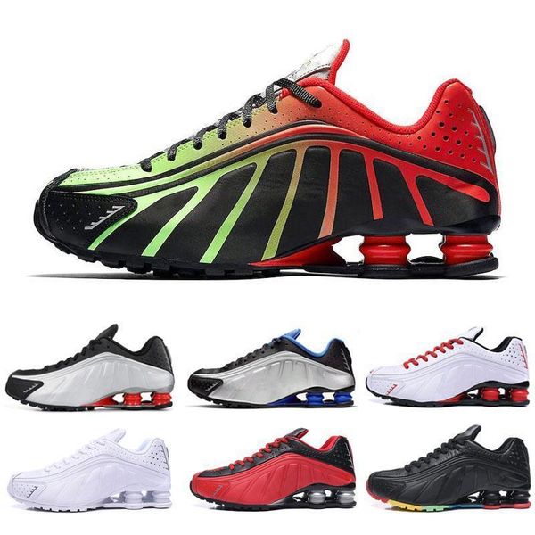 

with box 2019 shox men women running shoes neymar og comet red racer blue black metallic mens trainers fashion sports sneakers