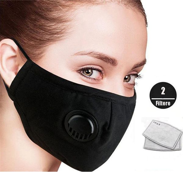 

face masks anti-dust and flu, virus, smoke and allergies adjustable reusable n95 mask protection with 2 filters for women man pm2.5