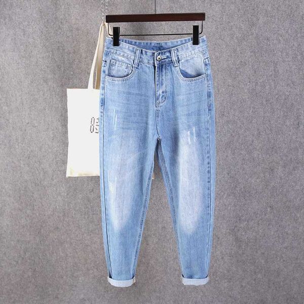 

2020 summer newly fashion men jeans blue color comfort loose fit harem pants hombre wide leg japanese vintage designer jeans men