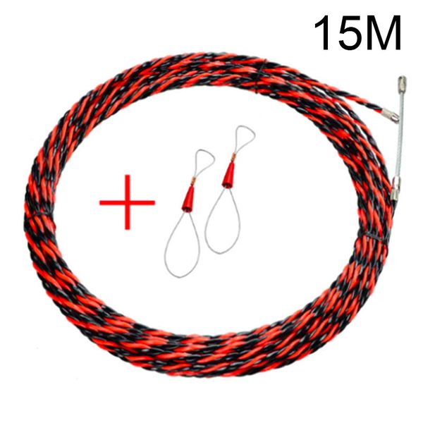 

electrician wire threading device binders kit cable guider puller wiring installation aid tool hogard dc24, Black