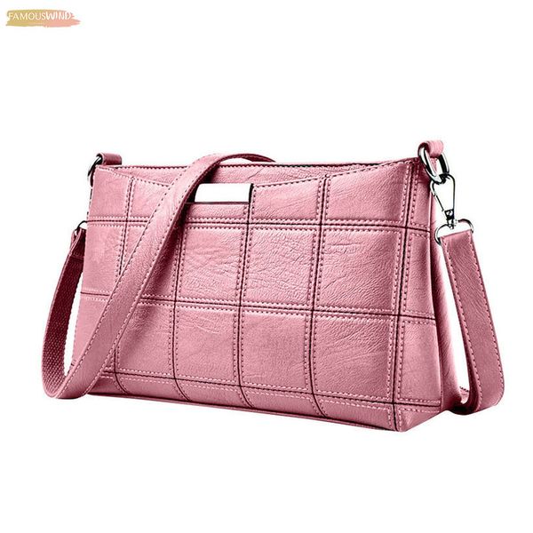 

25 women handbag leather plaid messenger bag shoulder small square package fashion shoulder bag females pu leather handbags