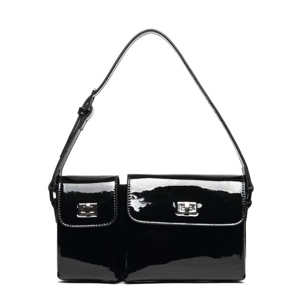 

2020 new baguette genuine leather lock cow leather solid purses and handbags shoulder bag luxury handbags women bags designer