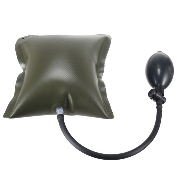 

black/green car air pump wedge auto door window open air inflatable pump wedge pad entry shim repair tools