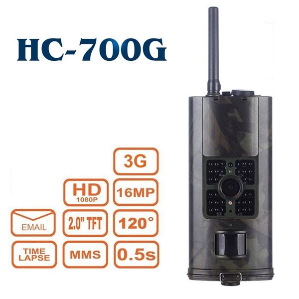

2017 new 120 degree ip54 waterproof hunting wild camera 3g hc-700g night vision trail camera infrared ir leds hunting