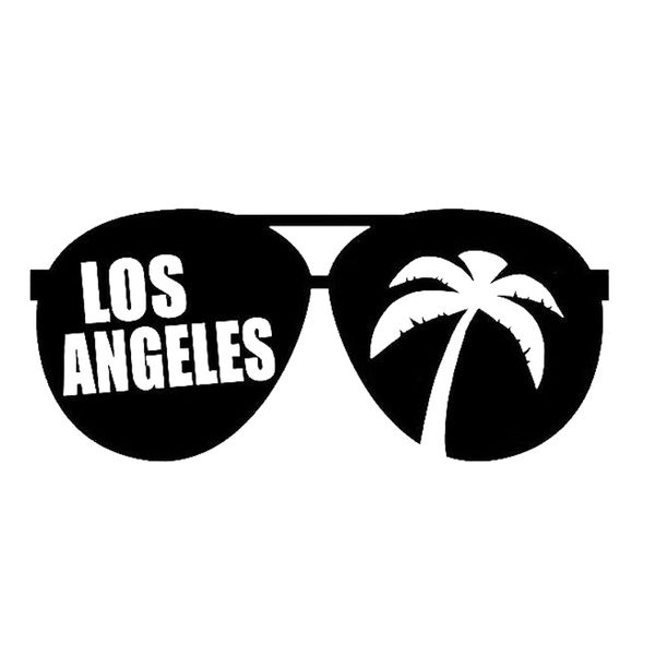 

16*7cm los angeles aviator decal sticker funny car window bumper novelty jdm drift vinyl decal sticker