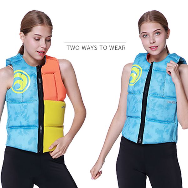 

jacket buoyancy aid sailing fishing kayaking life jacket vest protector #d7