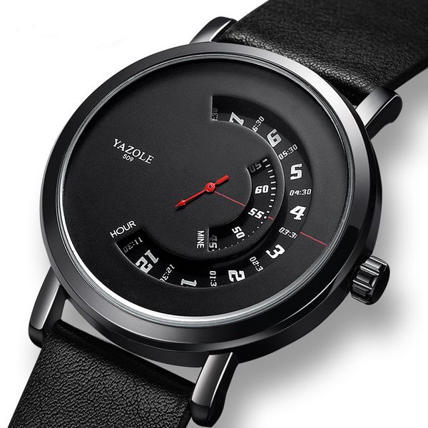 

watches men fashion sport turntable waterproof men's watch belt quartz watch male clock leather wristwatch relogio masculino, Slivery;brown