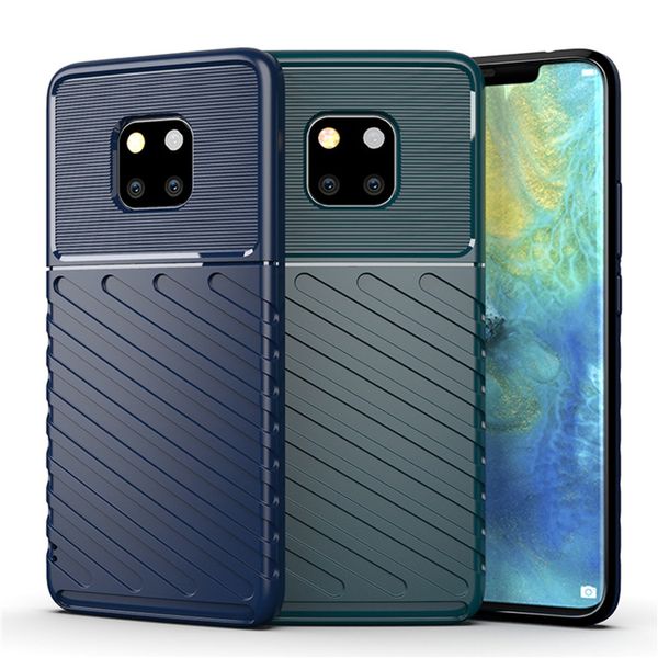 

military shockproof silicone case for huawei p30pro p30 mate 20 30 pro rs coque soft rubber bumper cover funda hawei p30 pro