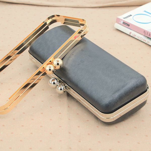 

24cm square case export of gold manual diy material science package parts aures unitas export of gold diy luggage, Black