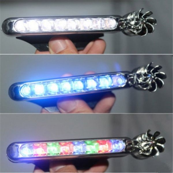 

2pcs car light wind energy no need external power supply car daytime running lights auto headlamp led