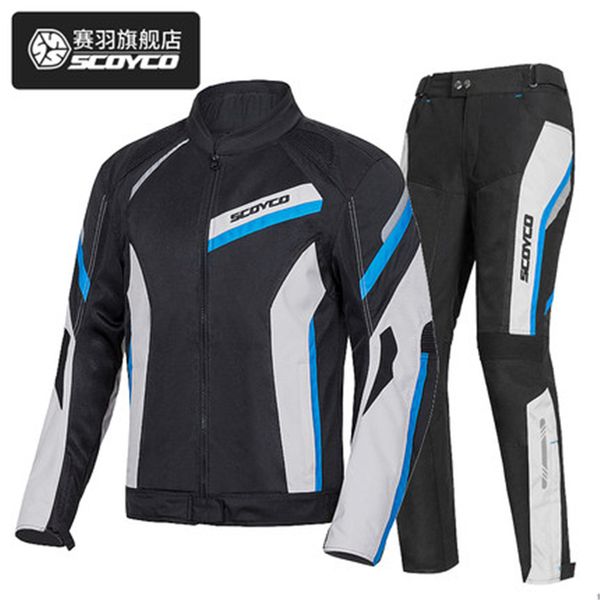 

scoyco jk100 motorcycle summer jacket suit riding jacket racing breathable protective equipment reflective