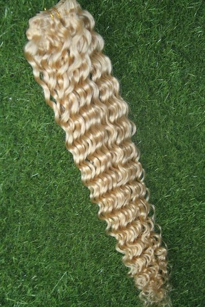 

60 platinum blonde color deep wave bundle 100 human hair exten ion peruvian virgin hair bundle