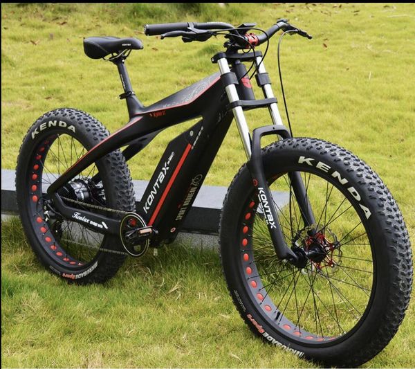 

Углеродного волокна электронной горных велосипедов 8 скорости высокого качества 750w 48V электрический велосипед