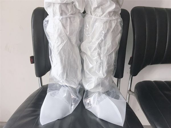 

1 пара защита от вирусов бахилы одноразовые противоэпидемические антибактериальные закрытия изоляция защитная пылезащитная