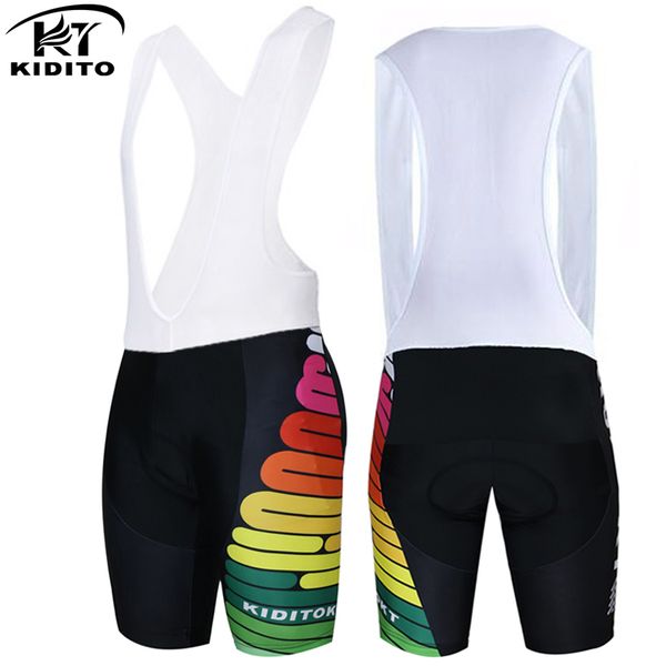 

kiditokt short cycling bib mountain bike shockproof coolmax 3d gel pad bicycle tights maillot racing bike sports downhill
