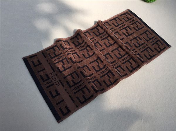 

Коричневый Буква F Полотенце Мода Высокого Качества Хлопка Лица Полотенца Горячи