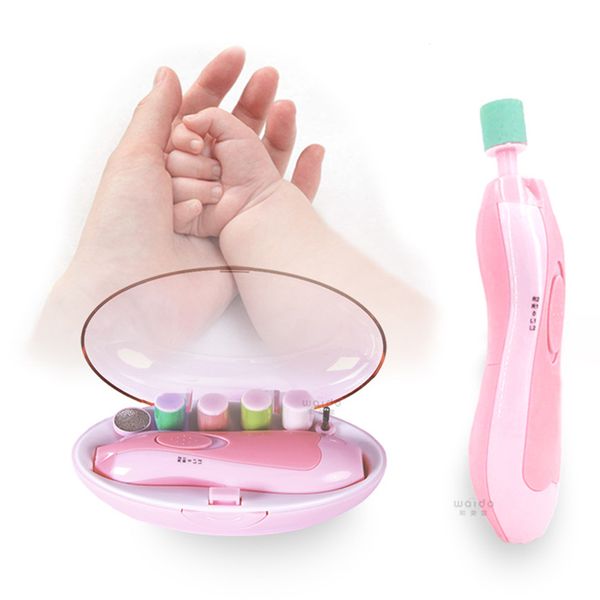 

oeak electric baby nail file clippers toes fingernail cutter trimmer 6 in 1 manicure tool set perfect gifts for new mom