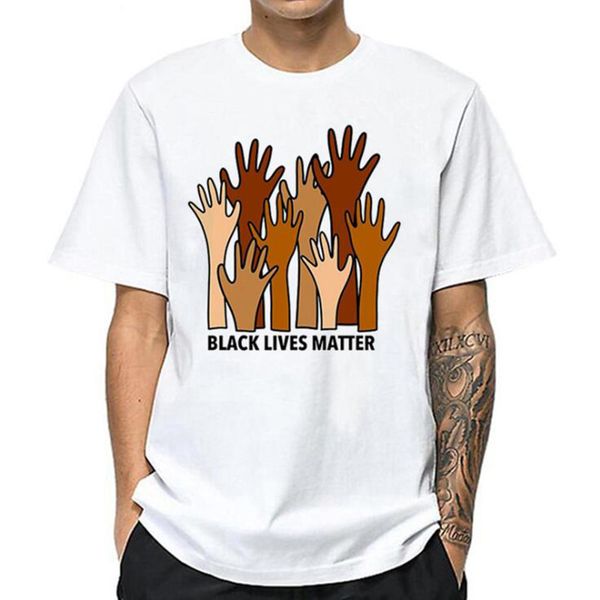 

футболка я не могу дышать мужская стилист футболка мужчины женщины письмо печати тройники s-4xlts01, White;black