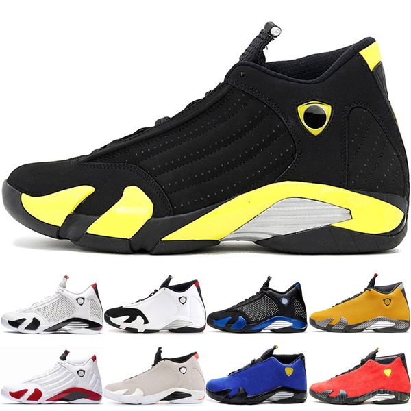 

classical 14 xiv thunder basketball shoes 14s men varsity royal red last sblack fusion varsity red black toe 14s sport sneakers