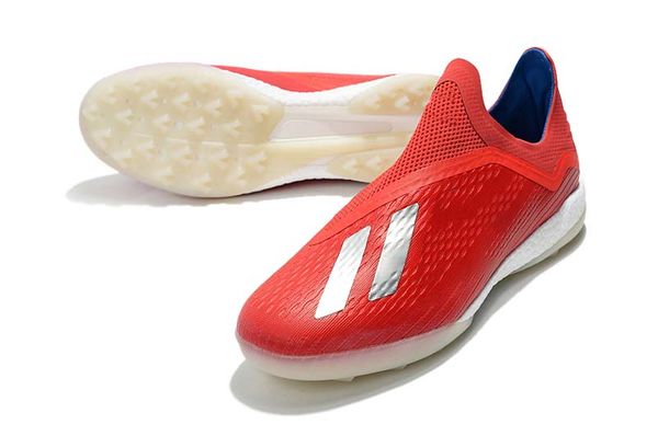 

boutique x 19+ fg football boots skeletalweave x tango 18+ tf/fg men soccer shoes indoor/outdoor red white soccer shoes