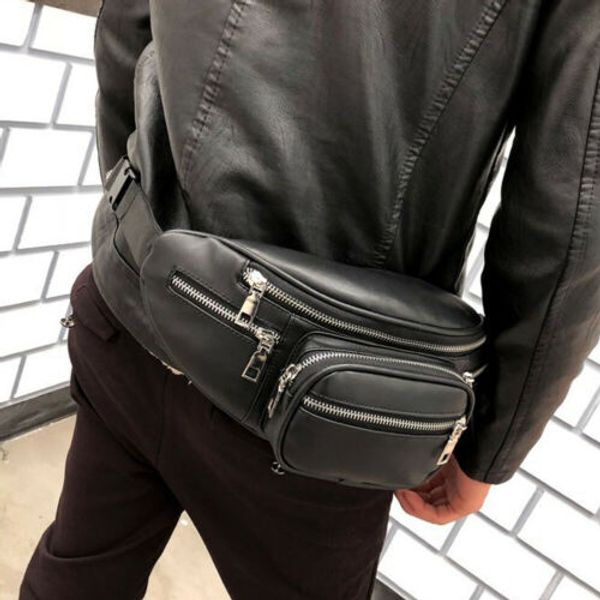 

new fashion mens women waist bags fanny pack running travel holiday zip belt money pouch bag