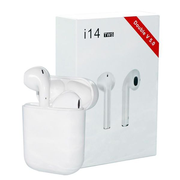 

I14 tw head et mini pod touch control wirele bluetooth headphone 5 0 uper ba earphone with retail package