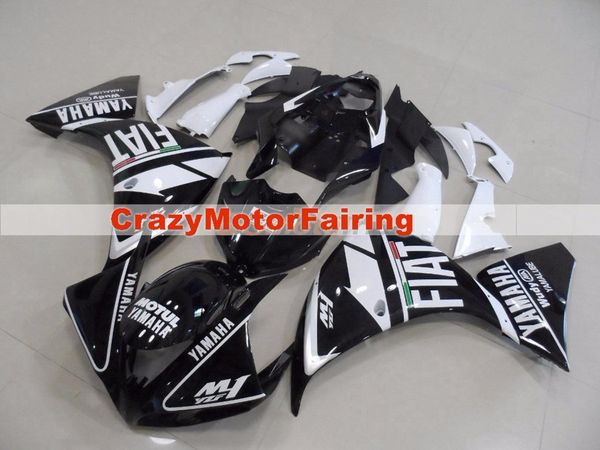 

новый abs литья под давлением мотоцикла пластиковые обтекатели комплекты приспособленное для yamaha yzf-r1-1000 2010 2011 2009 09 10 11 обте