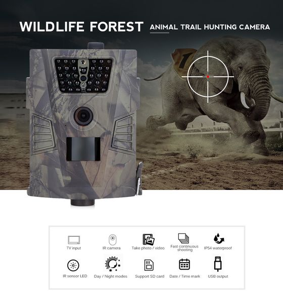 

2020 new outlife waterproof hunting trail camera 940nm wild camera ir flash gprs 720p night vision hunting camera trail device, Camouflage