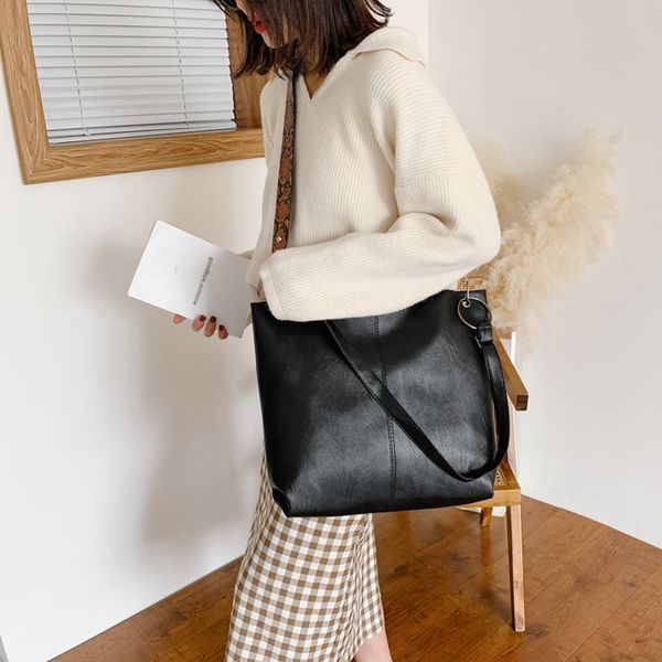 

women handbags solid color 2019 ladies pu leather handbag messenger new shoulder bags korean style tassel totes bags female#j30